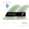 FUTURES Big Wave Quad Fin Set Gerry Lopez 4.00 G10