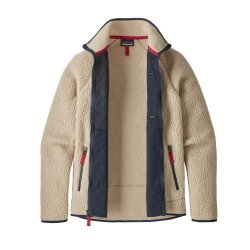 Patagonia Jacke M´s Retro Pile Jacket Pelican Smolder Blue