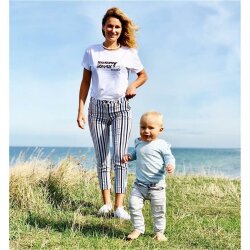 HW-Shapes Mommy Surfs Organic Shirt White