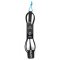 ROAM Surfboard Leash Premium 7.0 215cm 7mm Schwarz