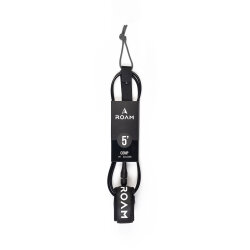 ROAM Surfboard Leash Comp 5.0 Schwarz
