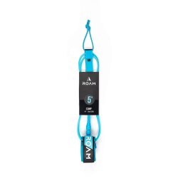 ROAM Surfboard Leash Comp 5.0 Blau