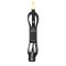 ROAM Surfboard Leash Big Wave 8.0  8mm Schwarz