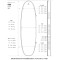 ROAM Boardbag Surfboard Coffin 7.0 Doppel Triple