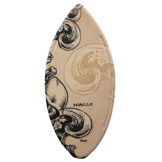 HW-Shapes Hybridskim Skimskullwave Skimboard