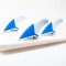 FCS 2 Shaper Series JS PC Medium Tri Quad Set (M)