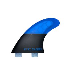 FCS PC-5 Tri Fin Set (M) Ice Blue