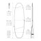 ROAM Boardbag Surfboard Tech Bag Funboard 8.0