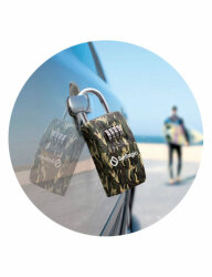 Surf Logic Key Security Maxi Lock Outdoor Tresor Camo