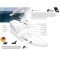Surfboard TORQ Epoxy TET CS 6.3 MOD Fish Carbon