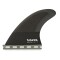 FUTURES Quad Rear 2 Fin Set 4.15 Flat Honeycomb