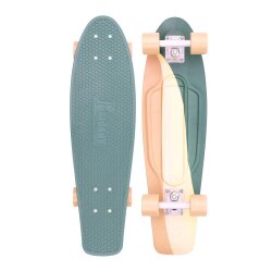 Penny Original 27" Skateboard Swirl Green Yellow