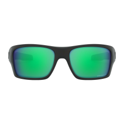 Oakley TURBINE Sonnenbrille Matte Black Prizm Jade Polarized