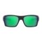 Oakley TURBINE Sonnenbrille Matte Black Prizm Jade Polarized