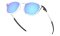 Oakley Pitchman Sonnenbrille Clear Prizm Saphire Iridium
