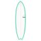 Surfboard TORQ Epoxy TET 6.6 MOD Fish Seagreen