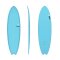 Surfboard TORQ Epoxy TET 6.6 MOD Fish  Blue