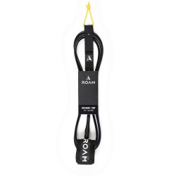 ROAM Surfboard Leash Big Wave 6.0  8mm Schwarz