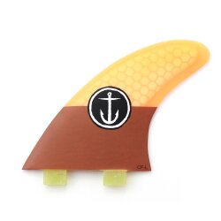 Captain Fin CF-Large Tri Fin (L) Twin Tab