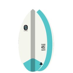 Skimboard SkimOne EPS Epoxy Bambus CLOVER 45 Blau