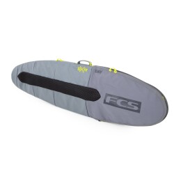 FCS Boardbag Day Funboard Surfboard Cover 6.0 Cool Grey