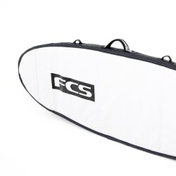 FCS Boardbag Travel 1 Longboard Black/Grey Surfboard Cover 9.2