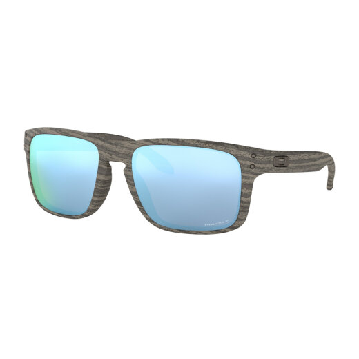 Oakley Holbrook Sonnenbrille Woodgrain Prizm Deep H2O Polarized