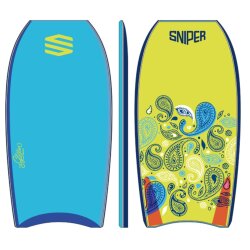 SNIPER Bodyboard Girls Cashmeere PE 36 Blau Gelb