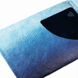 Paprcuts RFID Secure Portemonnaie Blue Lagoon