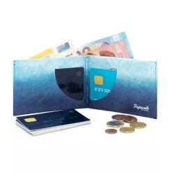 Paprcuts RFID Secure Portemonnaie Blue Lagoon