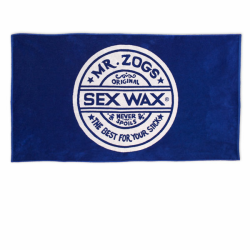 Sex Wax Beachtowel Strandhandtuch Blue