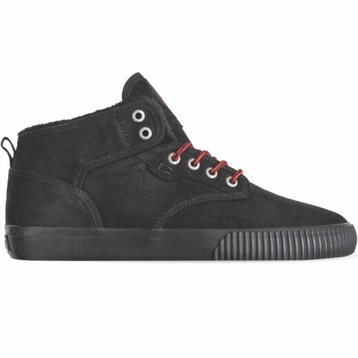 Globe Schuh Motley Mid Black/Red/Fur US 10.5 (44)