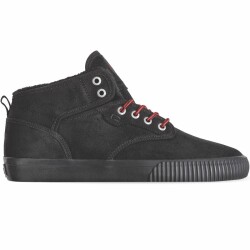Globe Schuh Motley Mid Black/Red/Fur US 8 (40)