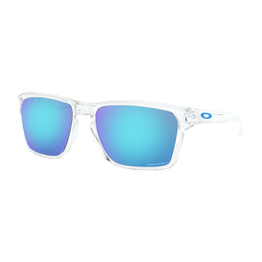 Oakley Sylas Sonnenbrille Polished Clear Prizm Sapphire Iridium