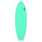 Surfboard TORQ Epoxy TET 5.11 MOD Fish Seagreen