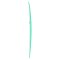 Surfboard TORQ Epoxy TET 7.8 V+ Funboard Seagreen