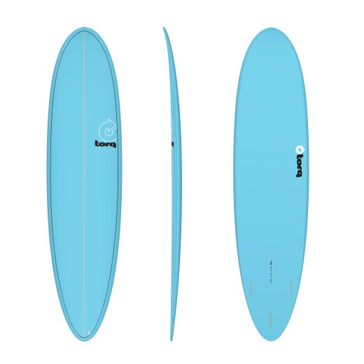 Surfboard TORQ Epoxy TET 7.6 Funboard  Blue