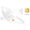 Surfboard TORQ Epoxy TET CS 7.8 V+ Funboard Carbon