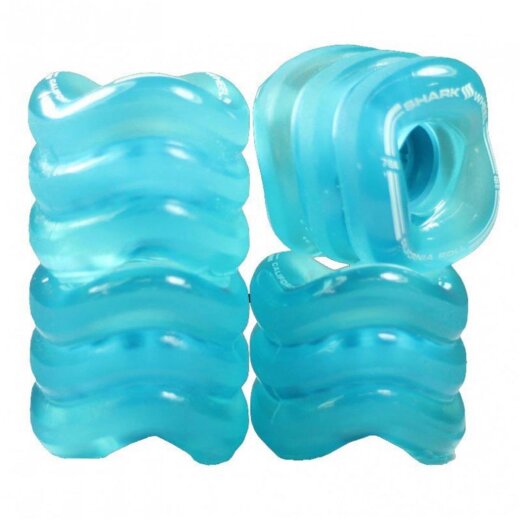 Shark Wheels CALIFORNIA ROLL (4er Set) 60mm/ 78a Transparent Blue