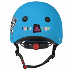 Triple 8 LIL8 verstellbarer Kinder-Skatehelm Neon Blue...