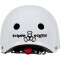 Triple 8 LIL8 verstellbarer Kinder-Skatehelm White Gloss