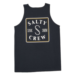 Salty Crew Squared Up Tank Top Navy