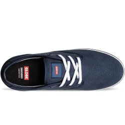 Globe Schuh MOTLEY Blue Canvas/White