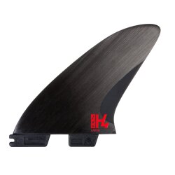 FCS 2 H4 Carbon Tri Fin Set Black (S)