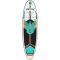 STX Feather Light Inflatable SUP 106" Freeride Fusion Mint/Orange