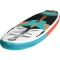 STX Feather Light Inflatable SUP 106" Freeride Fusion Mint/Orange