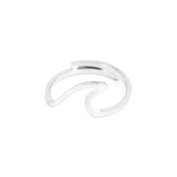 Vintageliebe Ring Welle Silber