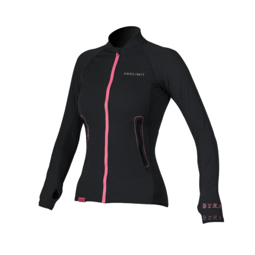 Prolimit Womens SUP Top Loosefit QD Bk/Pi S