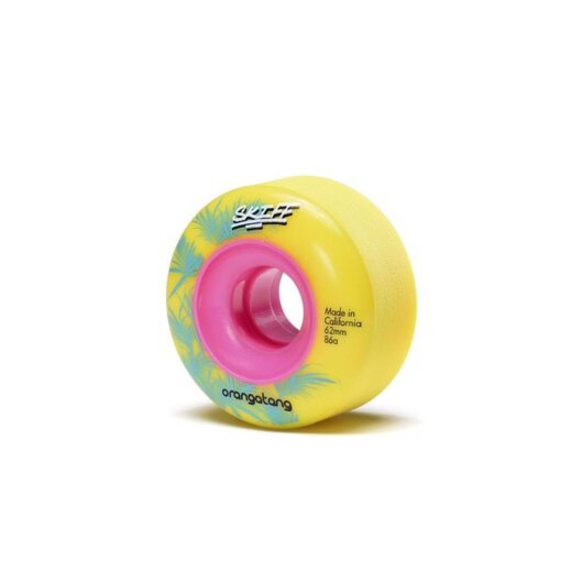 Orangatang Skiff Wheels (4er Set) 62mm/86a Yellow
