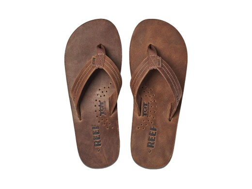 reef Draftsmen Leder Zehentrenner Bronze/Brown US 9 (41-42)